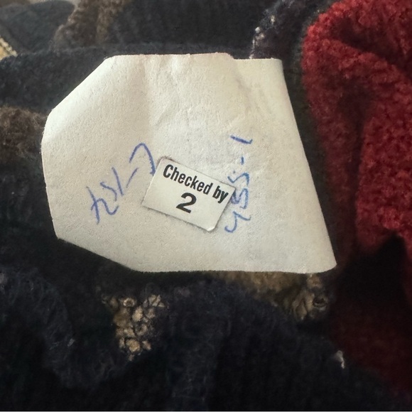 Vintage Norm Thompson Abstract Knitted Crewneck Coogi Style Sweater Size M - Picture 6 of 8